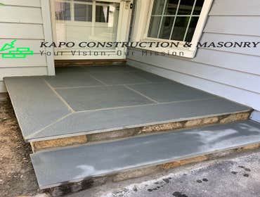 Bluestone Steps done in West Hartford CT Bluestone steps