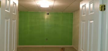 Finished basement Built rooms in unfinished basement. Framing, sheetrocking and painting