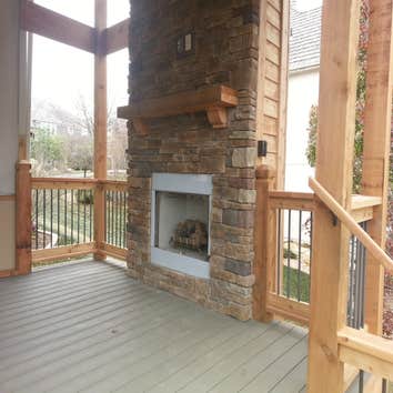 New outdoor area