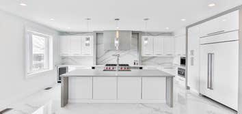 Luxury White Kitchen