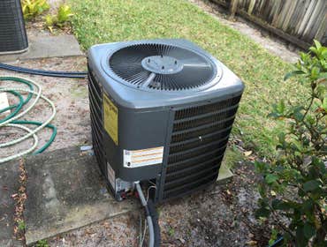 Condenser install