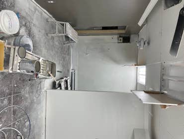 Photos by F Squared LLC #1 Renovated Beauty Salon
Demolition, framing, electrical, plumbing, drywall, paint, trim and flooring, also set up styling st