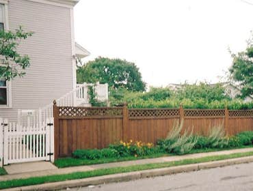 Red Cedar Lqattice Top