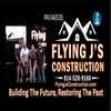 Flying J's Construction logo