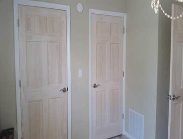White Washed doors - Sanibel