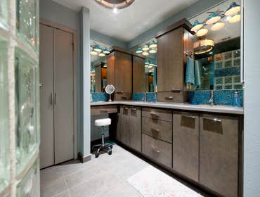 Water-Inspired Dream Bathroom Listening to each client’s goals and discovering each one’s personal style reveals many different options for custom des