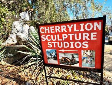 Cherrylion Sculptor's Studio Fun Signage