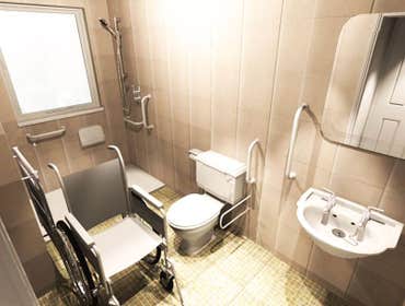 Bathrooms Custom Bathrooms and Roll-in Showers!