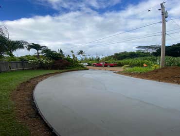 Driveway in Haiku