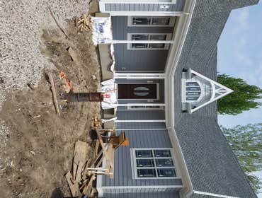 Front Elevation of Ranch Home