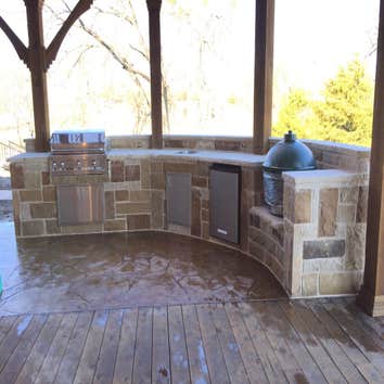 Outdoor Kitchen Masonry