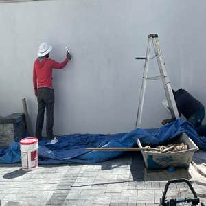 Renovation work.