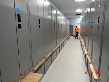 Monterey Park Commercial Locker room Monterey Park Commercial Locker room and Bathroom Remodeling