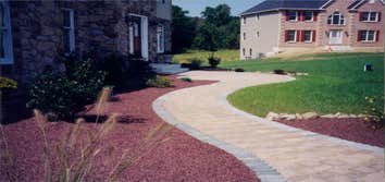paver walkways, patios