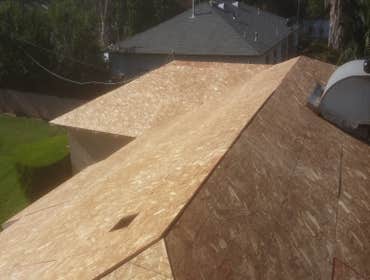 sheathing installation