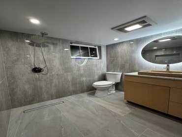 Photos by Iq Tile LLC #1 Full curb less shower