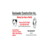 Koniowsky Construction Inc logo