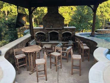 Outdoor Fireplace