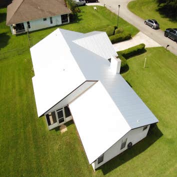 5V 26ga. Galvalume Metal Roof system