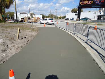 St. Pete Times Forum! Concrete deomolition and Concrete Sidewalk!