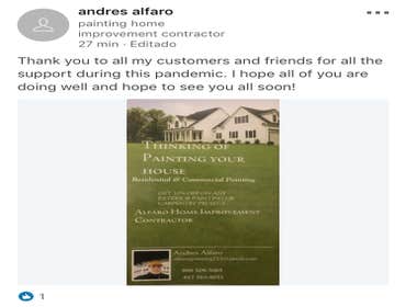 Photos by Alfaro Antonio Painting Home improvement #8