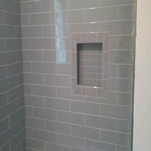 shower tile update