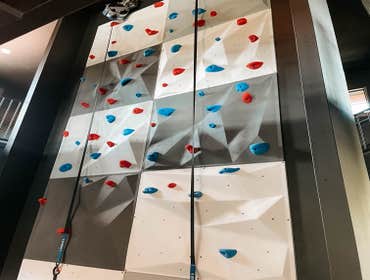 Photos by Lakewood Construction LLC #1 Our customer, CDA National, wanted us to remodel their fitness center. That included, a flagpole, a rock wall, a