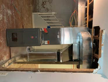 90% Gad furnace and ductwork