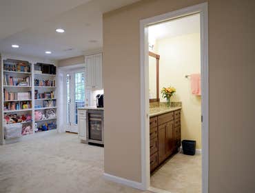 Award Winning Basement in Alexandria VA