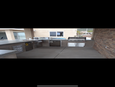 Custom Luxury Gazebo with BBQ