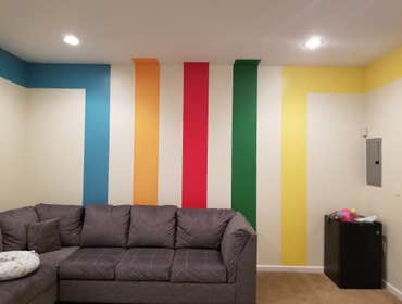Playroom Custom Paint Design