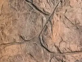 Random Stone Stamped Concrete
