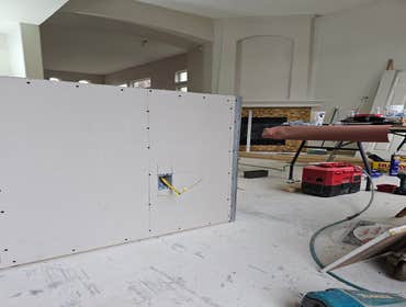Fine Design Remodeling resume painting, frame, tile, cabinet install, shower, more.