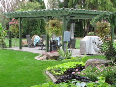 Grading & Landscaping Our Services Include: Grading property area. Delivery and layout of gravel, boulders, bricks, sand, soil and bark dust for Resi