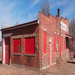 red shutters