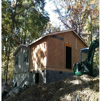 Master Bedroom Suite Addition A cute little 800 square foot ranch home transformed into a more functional 1000 square foot home with the addition of a 