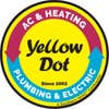 Yellow Dot Heating & Air Conditioning logo