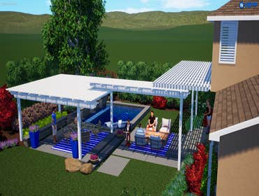 Photos by Exterior Images-landscape Architect #11 A phased project to add elements as budget allows. Patios went in first. Now working to obtain bids 