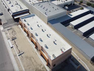 New Commercial spray foam roof, Palm Desert CA