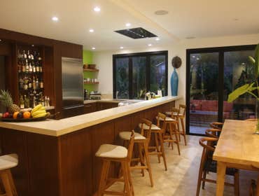 Teak kitchen