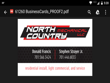 Photos from North Country Mechanical LLC