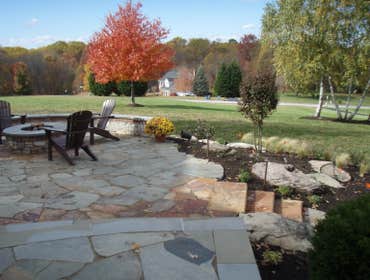 Photo(s) from Garden Architecture, LLC A Casual Outdoor Living Area