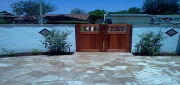 inside patio