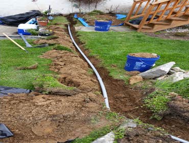 Replace septic pump wiring