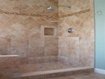Stillwater, Ellicott City, Md complete bath remodel with elegant shower enclosure