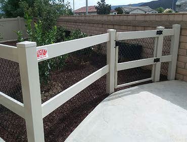 Vinyl Fence