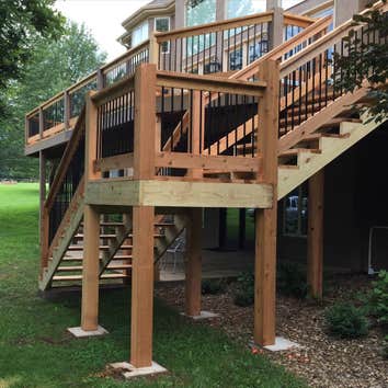 Variety of Work We specialize in carpentry work...and it shows!