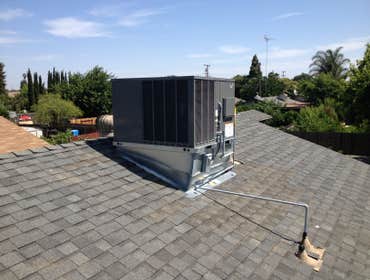 Photo(s) from Honest Air 2 1/2 ton package unit install