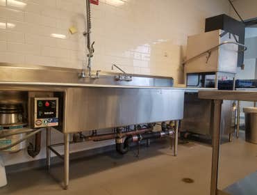 Commercial 3 Bay Sink