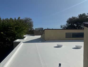 IB Single-Ply and GAF Timberline Shingle reroof on Long Beach apartment complex